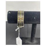 MONTANA SILVERSMITH GOLD INLAY BRACLET