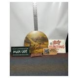 MAN CAVE WALL HANGING ITEMS