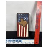 AMERICAN FLAG TEXAS GENUINE LEATHER WALLET