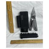 SOG POWER PINT MULTI TOOL IN SHEATH W/ BITS