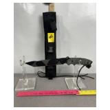 TOPS TACTICAL OPS T-346 BOWIE KNIFE W/ SHEATH
