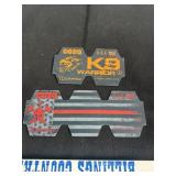 TACTICAL GEAR BRANDING ITEMS, PLASTIC