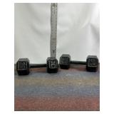 SET OF 30LB WEIGHTS