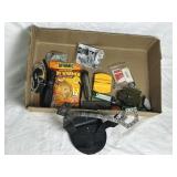 BOX OF SEVERAL SURVIVAL ITEMS