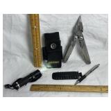 LEATHERMAN MULTI TOOL IN SHEATH W/ FLASHLIGHT