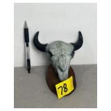 B. HUBBARD BUFFALO SKULL BRONZE, 4/100, 1998