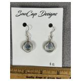 SNOCAP DESIGNS HANDMADE DIME DANGLE EARRINGS