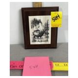 DONNIE P. NAHLEN "MATE SEARCH" MT MARBLE ENGRAVING