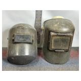 2 WELDING HELMETS