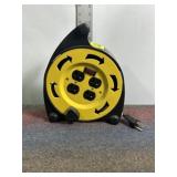 RETRACTABLE POWER CORD W/ 4 POWER OUTLETS