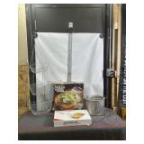GRILLING BASKET, SALAD BAR, FRY BASKETS