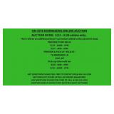 GOOD LUCK & HAPPY BIDDING!!!