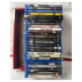 27 BLU-RAY MOVIES, RAMBO,BRAVE, WORLD WAR Z, MORE