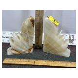 ARCO AGATE BOOK ENDS