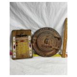 VINTAGE CAST IRON FURNACE CLEAN OUT DOOR