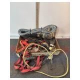 CAMO TOW ROPE, RATCHET STRAPS, BUNGEES