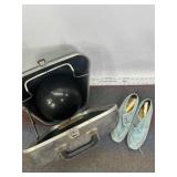 BOWLING CASE W/ BALL & SHOES