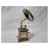 MINI PHONOGRAPH CLOCK