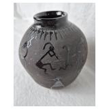 MARIA ADELICIA NATIVE AMERICAN KOKOPELLI POTTERY