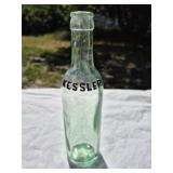 KESSLER HELENA, MONTANA HAND BLOWN BEER BOTTLE