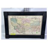 1908 ORIGINAL ATLAS MAP OF MONTANA W/ RESERVATIONS
