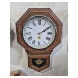 SESSONS CLOCK CO. REGULATOR WALL HANGING CLOCK