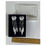 MONTANA SILVERSMITHS HEART EARRINGS