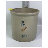REDWING #2 STONEWARE CROCK "SMALL WING"