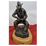 BOB SCRIVER BRONZE "BULLDURHAM COWBOY" 168 / 250