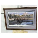 "THE PARTING OF THE BRIDGE" GARY CARTER SIGNED PRT
