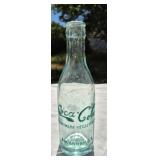 ANTIQUE COCA-COLA STRAIGHT SIDE CROWN TOP BOTTLE