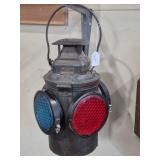 ADLAKE G.N.R-Y. #4 RAILROAD LAMP W/ LENSES