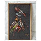 RAY DAN NATIVE AMERICAN INDIAN ART WORK