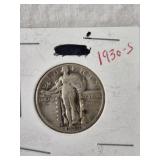 1930 WALKING LIBERTY QUARTER