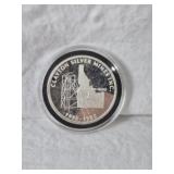 CLAYTON SILVER MINES 1 TROY OUNCE SILVER COIN