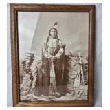 LITTLE BIG MAN OGALALLA DAKOTA SIOUX WARRIOR PRINT