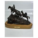 BOB SCRIVER BRONZE "HEADIN OUT" #6 / 250