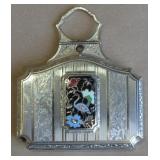 ART DECO FLAPPER ENAMEL VANITY COMPACT