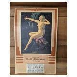 1942 COLLINS, MONTANA MERCANTILE CALENDAR PIN-UP