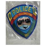POLICE WEST YELLOWSTONE MONTANA PATCH