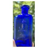 MINT OWL DRUG 1-WING POISON COBALT BLUE 3-SIDED