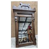 ANTIQUE EASTLAKE VICTORIAN REFURBISHED WALL MIRROR