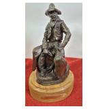 BOB SCRIVER BRONZE "BATWING CHAPS"