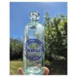 SEATTLE, WASHINGTON HUTCH SODA, BEER BOTTLE