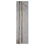 ANTIQUE HICKORY WOOD SHOTGUN CLEANING RODS
