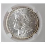 1902-O (BU) MORGAN SILVER DOLLAR
