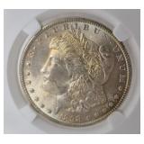 1898-O (BU) TONED MORGAN SILVER DOLLAR