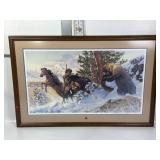 GARY CARTER SIGNED "ROCKY MOUNTAIN AIR CORP" PRINT