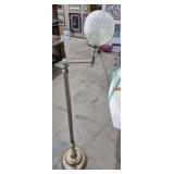 ANTIQUE ADJUSTABLE MARBLE BASE FLOOR LAMP