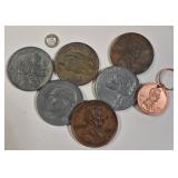 3" NOVELTY COIN COASTERS / DISPLAY